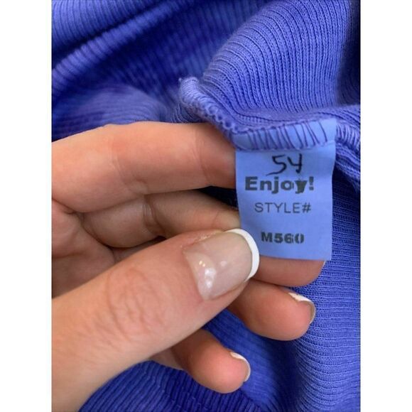 michael stars maternity Purple Tie Dye Tank top - Picture 6 of 8